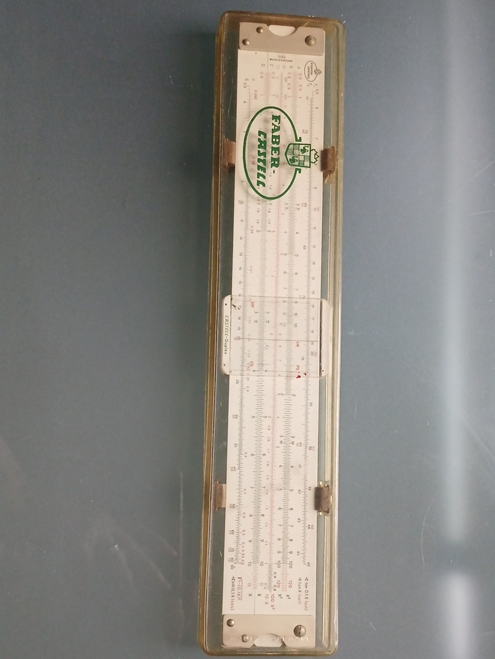 Vintage Faber- Castell Slide Ruler